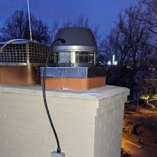 chimney exhaust fan install prevent