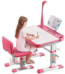 Well you're in luck, because here they come. Table Chair Sets Children S Study Table Desk Home Table With Writing Homework Desk And Chair Combination Set Student Can Lift Table Chair Drawing Board With Eye Protection Reading Frame Pink Kids