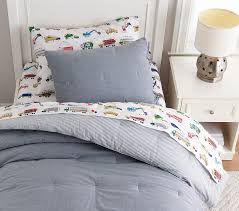 Chambray Reversible Comforter Shams