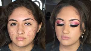 quinceañera makeup transformation