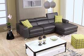 Italian Leather Sectional Rochester New