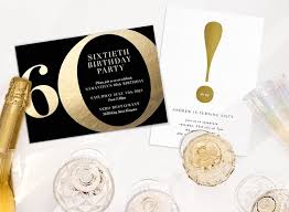 your guide to 60th birthday invitations