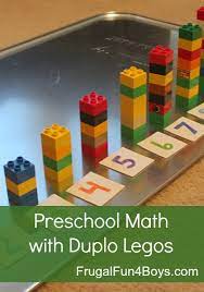 two pre math activities with