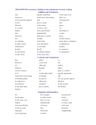 Linking words for essay paragraph set