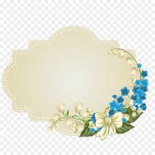 background flower frame png