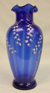 Large Late Victorian Bristol Blue Glass