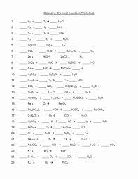 Chemical Equation Balancing Equations