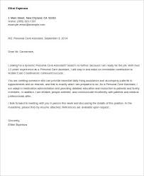 Personal Assistant Cover Letter 6 Examples In Word Pdf