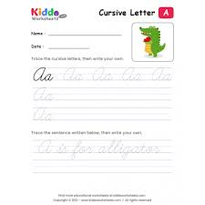 free printable cursive writing letters