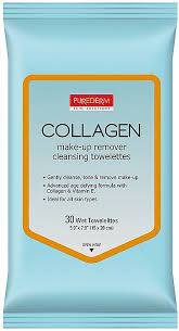 collagen makeup remover wipes purederm