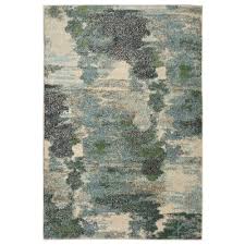 homemaker abstract green rug 120 x
