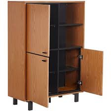 retro sideboard 3 cabinets 2 shelves