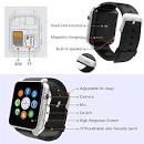 Evershop Newest SIM Card NFC Bluetooth Smart Watch Wristwatch Phone Mate Independent Smartphone SIM Card Android IOS Silver 