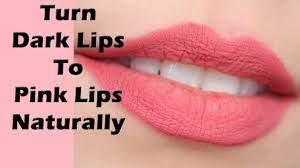 dark lips naturally