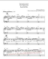 If you are looking for let it go piano notes, then this is the correct post you have landed on. Let It Go Piano Sheet Music Kristen Anderson Lopez