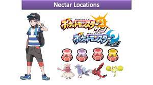 Pokemon Sun and Moon - All Nectar Locations - YouTube
