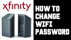 xfinity how to change wifi pword