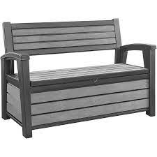 Keter Hudson Garden Storage Bench