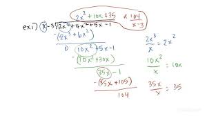 How To Do Polynomial Long Division