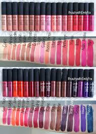 All 34 Shades Of The Nyx Soft Matte Lip Cream Swatches