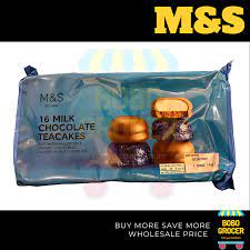 Marks & spencer, a brand that is synonymous with style and quality offers you and your family a whole wide shopping. Ready Stock M S Marks Spencer 16 Milk Chocolate Tea Cakes Marks And Spencer Food Cookies Biscuits Snacks Lazada