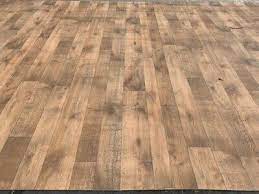 aged oak woodplank vinyl flooring lino