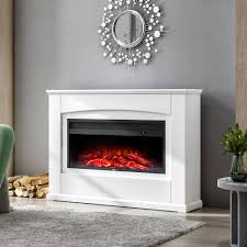 Electric Inset Fireplace Heater Fire