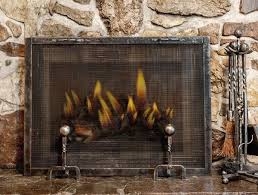 51 Decorative Fireplace Screens To