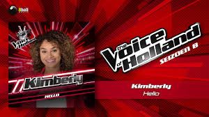 The voice logo black and white transparent png. Kimberly Hello The Voice Of Holland 2017 The Blind Auditions Audio Youtube