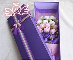 Whether you're looking for a unique birthday gift or party decor, floral arrangements are a great way to make a statement. Hot Selling Soap Rose Flowers Bouquet Gift For Birthday Party Valentine S Day Silk Ribbons Festivals Gift Flowers For Ladies Gift Box Cd Gift Boxes For Ornamentsgift Box Purple Aliexpress