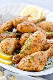 Baked Chicken Drumsticks With Lemon And Garlic Yellowbliss Road Com gambar png