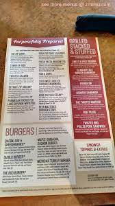 menu of twisted rooster