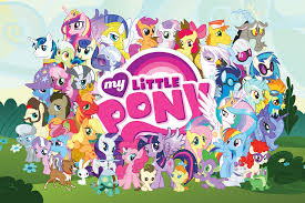 My Little Pony Cast Poster Plus