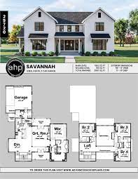 Savannah Farmhouse Style House Plans
