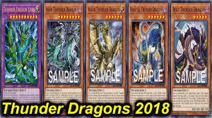 The essence of the deck being casting dragons prevents it from going beyond the glass ceiling that optimized and cedh decks are. Ygopro Thunder Dragon Deck 2018 Youtube