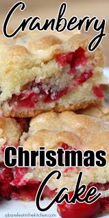 Search for recipes and articles. Cranberry Christmas Cake