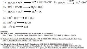 Fenton Reactions Fenton Chemistry