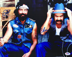 Cheech marin is an actor, writer, and pioneering cannabis advocate who first came to fame as half of the comedy duo cheech & chong during the 1970s. Cheech Marin Tommy Chong Signed 11x14 Photo Cheech Chong Psa Ac59358 Sports Authentics Usa