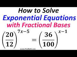 How To Solve Exponential Equation With