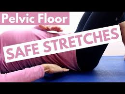 pelvic floor safe stretching exercises