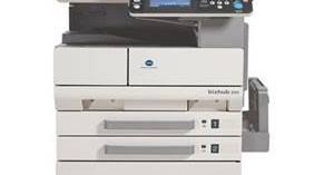 Please identify the driver version that you download is match to your os platform. Konica Minolta Bizhub 250 Driver Software Download