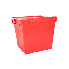 Wall thickness, these heavy duty bins can be used on open and closed shelf units and pick racks. Buy It1 Large 165lt Attached Lid Plastic Container Computer Crate