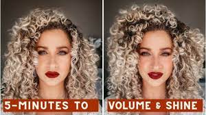 Fill a small spray bottle about 3/4 of the way up with purified water, add a few squirts of conditioner (can be. How To Refresh Your Curls In Under 5 Minutes Without Water Youtube