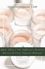 mineral fruit pigment makeup