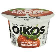 oikos blended greek yogurt strawberry