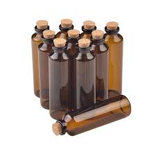 2ml 5ml 10ml 50ml amber glass vials