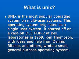 It also allows you to communicate with the computer without knowing how to speak the computer's language. General Unix Interview Questions With Answers Testingbrain