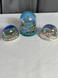 vine souvenir plastic snow globes