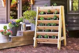 how to build a vertical herb or