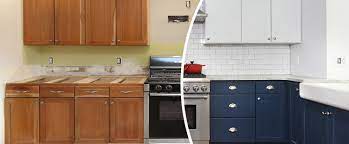 Not all paints are suitable for painting kitchen cabinetry. Cabinet Painting Brush And Roller Or Sprayer N Hance